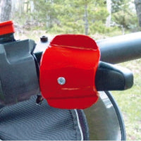 Snobunje Throttle Flare (red) - Black - Snowmobile Collection