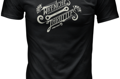 Highway 21 Throttle Tee Black Xl - 2X-Large - Harddrive Products