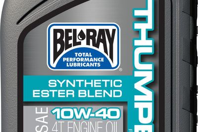 Bel-ray Thumper Synthetic Ester Blend 4t Engine Oil 10w-40 1l - Tires & Wheels