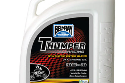 Bel-ray Thumper Synthetic Ester Blend 4t Engine Oil 10w-40 4l - Tires & Wheels