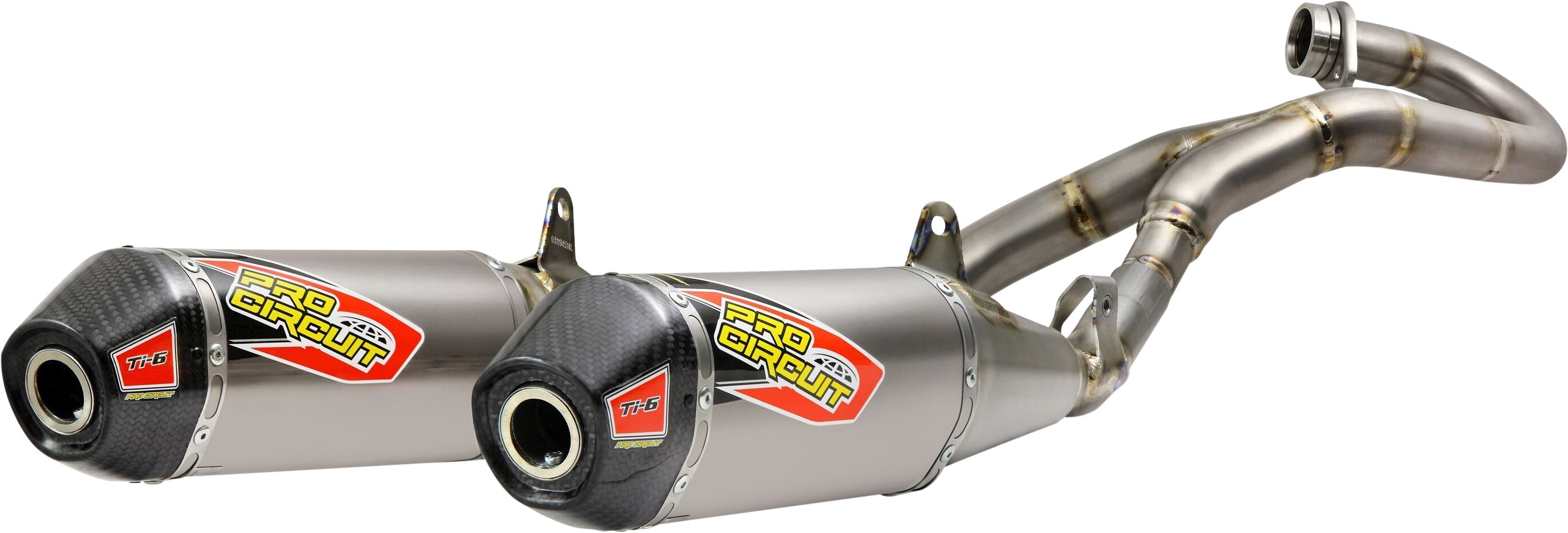 Pro Circuit Ti-6 Ti Dual Exhaust System - Offroad Collection