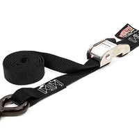 Powertye Tie-down Cam S-hook 1’’x144’’ Black Each - Red - Watercraft Collection