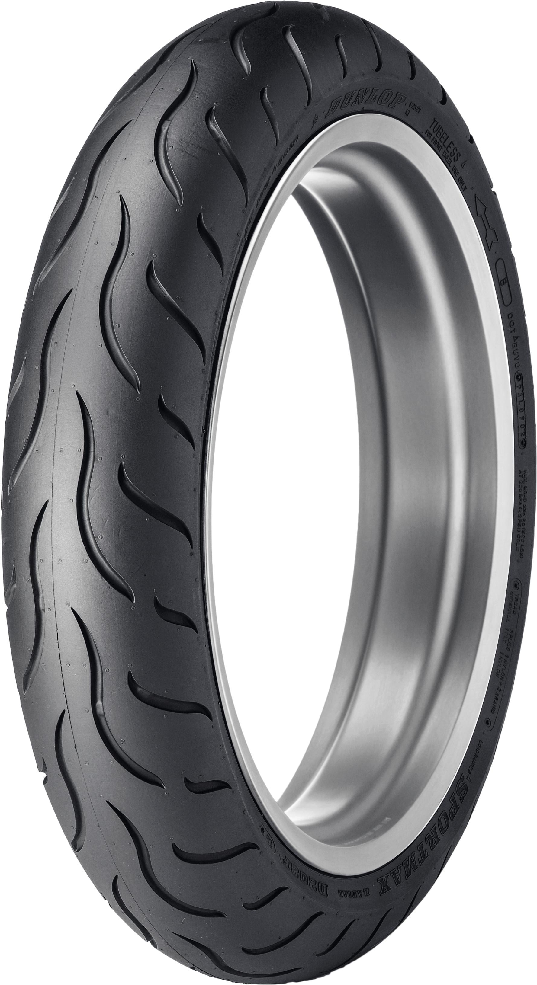 Dunlop Tire D208 Zr 120/70zr19 60w Radial Tl - Harddrive Products
