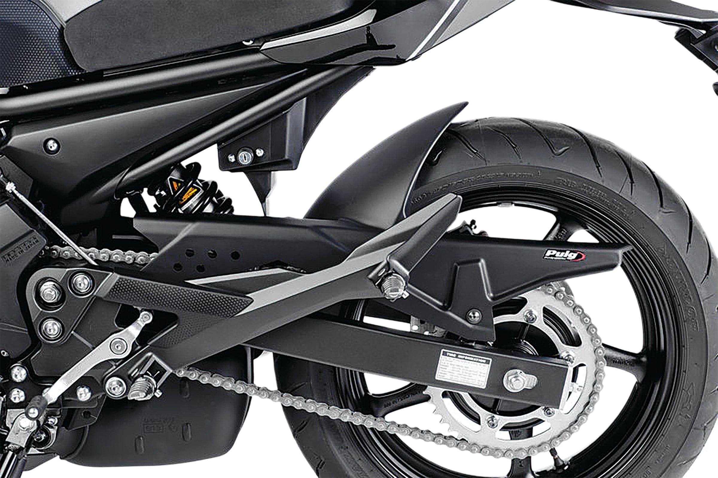 Puig Tire Hugger Matte Black Bmw - Street Collection