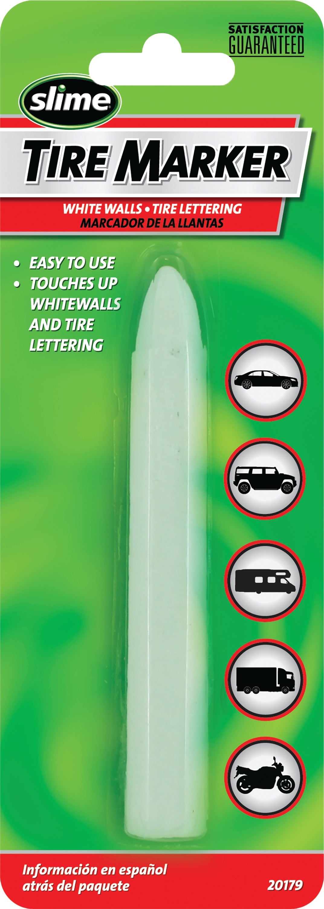 Slime Tire Marker White - Harddrive Products