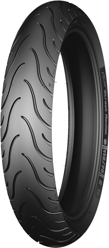 Michelin Tire Pilot Street Front 110/70r17 54h Radial Tl/tt - Tires & Wheels