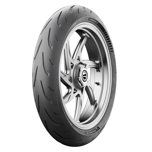 Michelin Tire Power 6 Front 120/70zr17 (58w) Radial Tl - Tires & Wheels