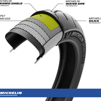 MICHELIN Tire Road W Gt Front 130/70r18 63h Radial Tl