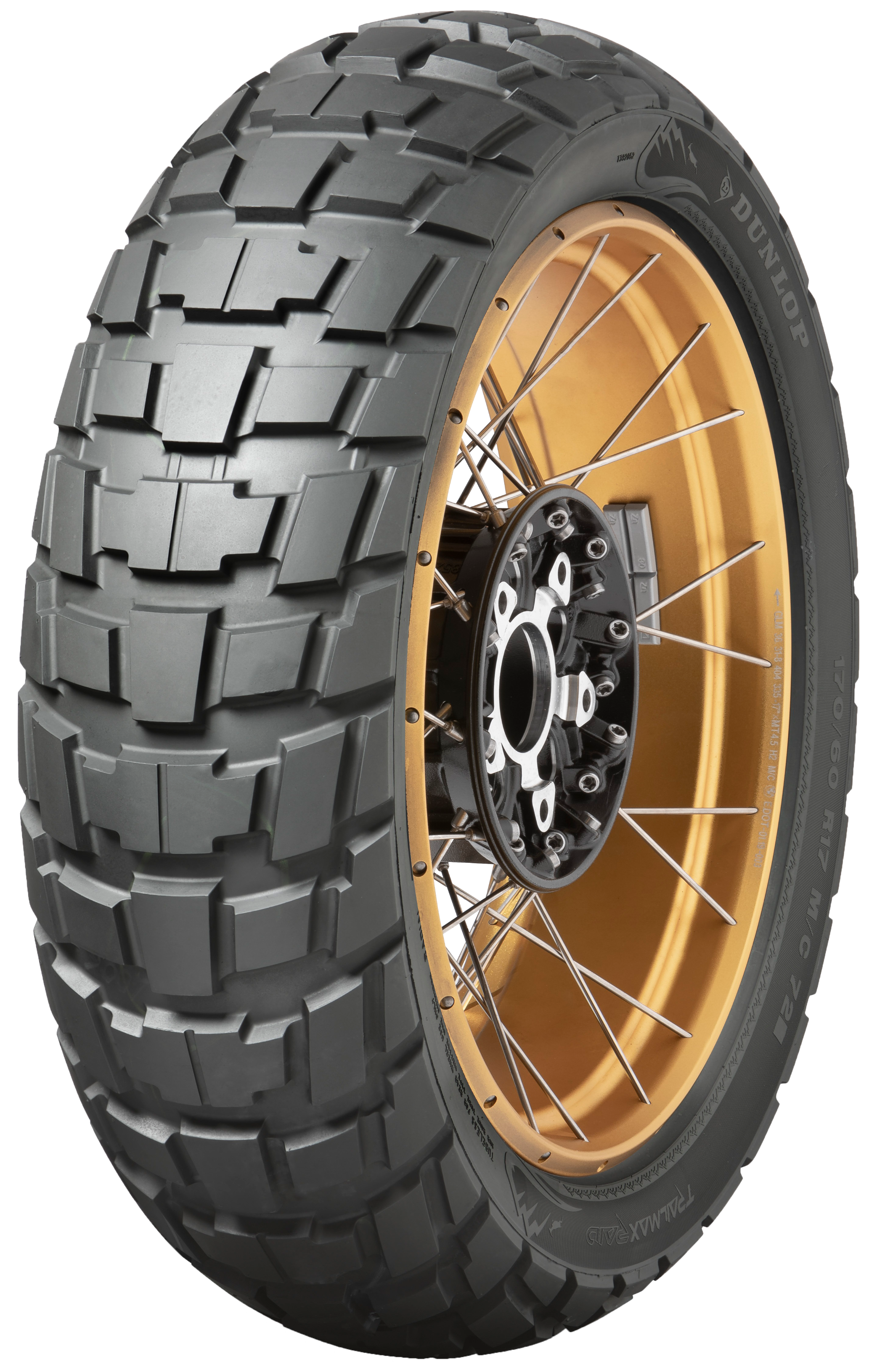 Dunlop Tire Trailmax Raid Rear 140/80-17 69s Bias Tl - Tires & Wheels