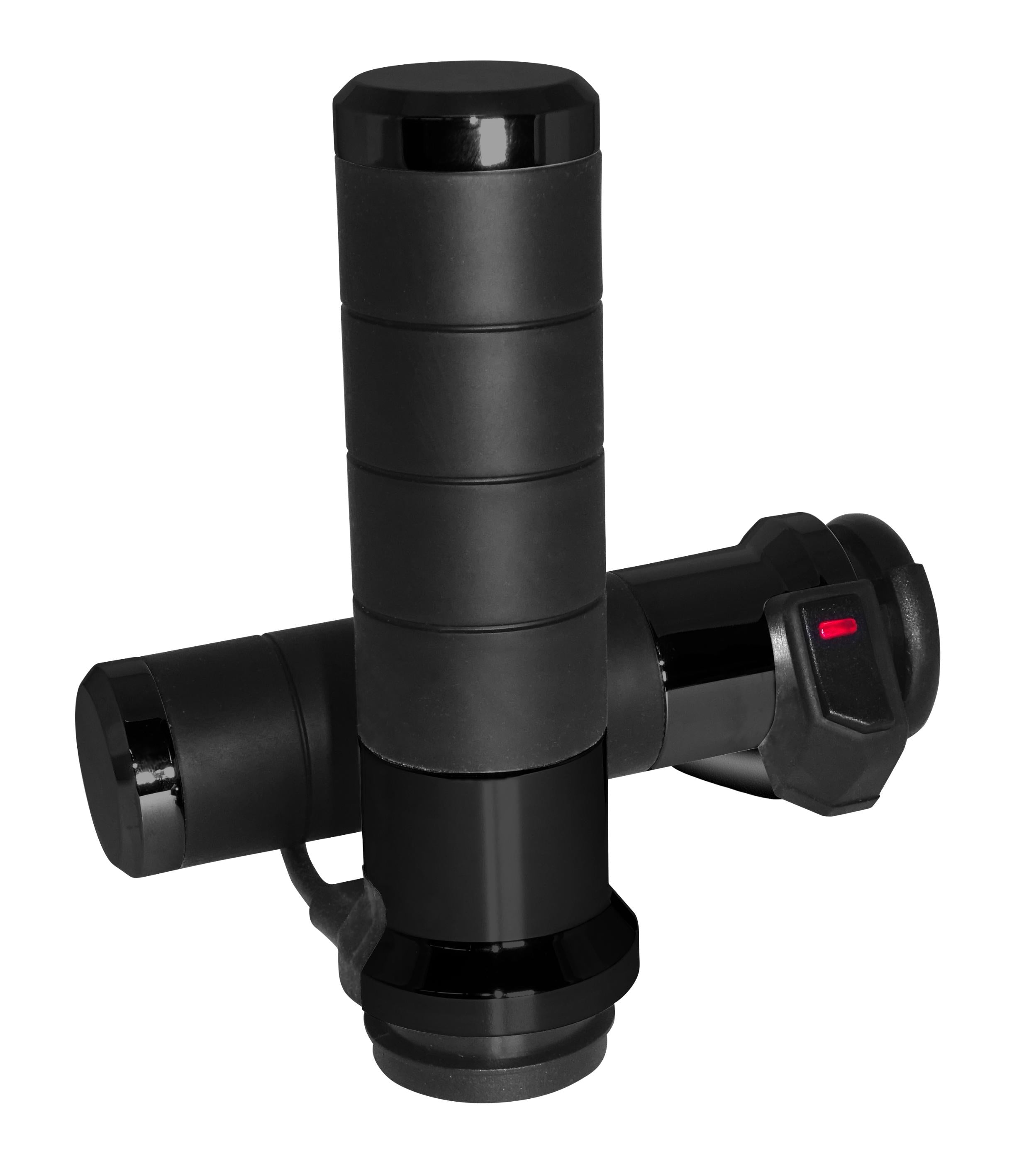 Koso Titan-x Heated Grips Black Cable Throttle - Harddrive Products