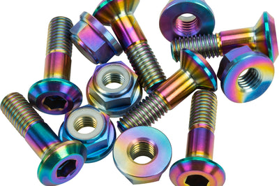 Flo Motorsports Titanium Sprocket Bolts Jet Fuel - Offroad Collection
