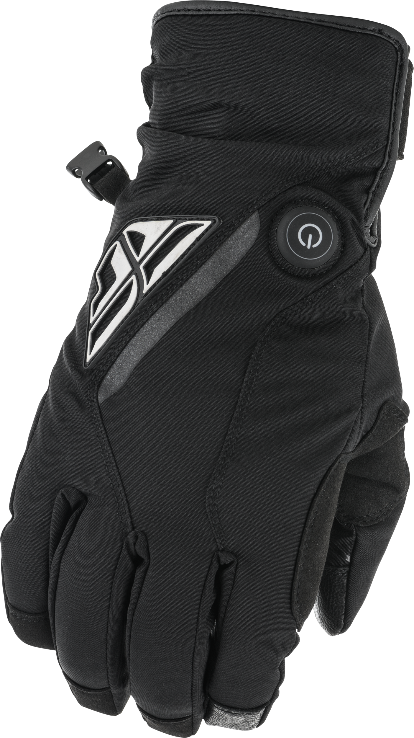 Fly Racing Title Heated Gloves Black/grey Xs - Black / 2X-Large - Harddrive Products