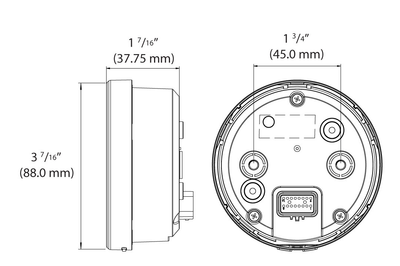 Koso Tnt-05 D80 Multifunction Meter