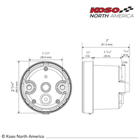 Koso Tnt-05r D48 Tachometer
