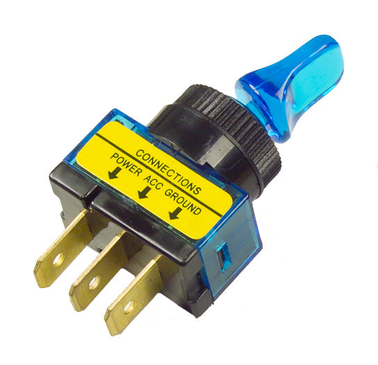 Grote Toggle Switch Yellow 20 Amp - Blue - Watercraft Collection