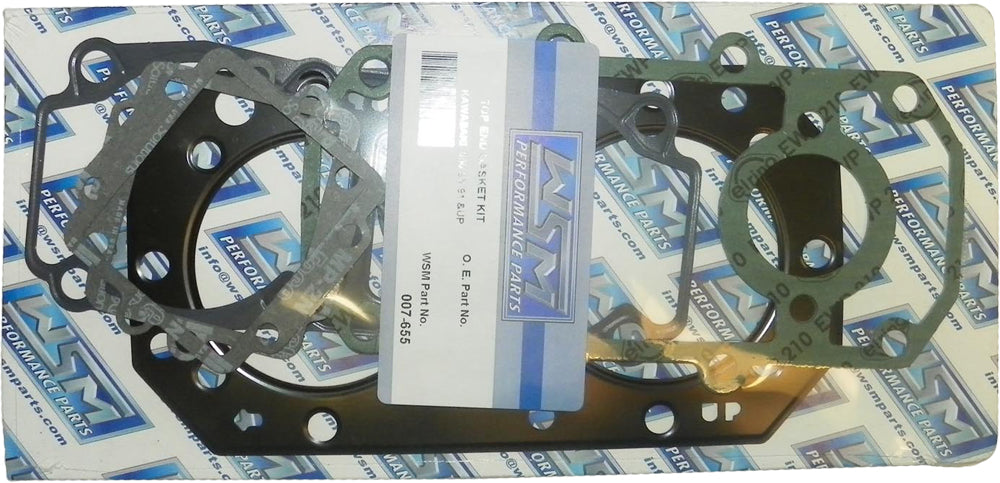 Wsm Top End Gasket Kit Kaw 550 91 Up - Watercraft Collection