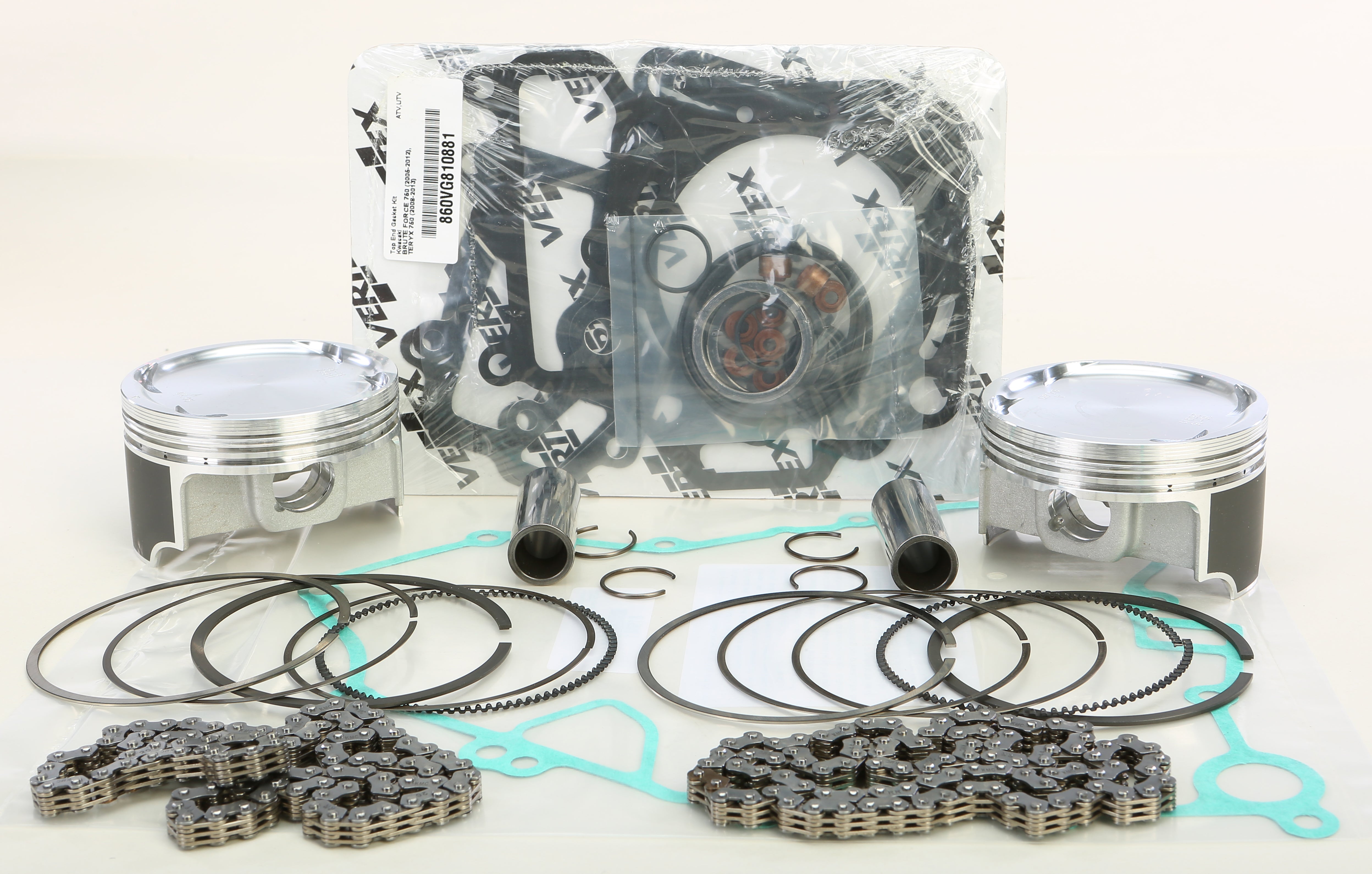 VERTEX Top End Kit 84.95/Std 8.8:1 Kaw - Piston kits & Components
