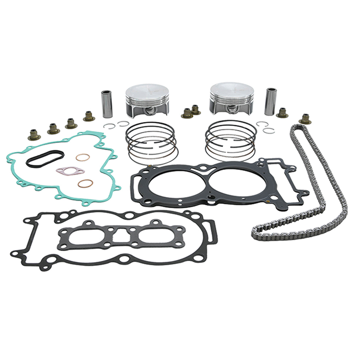 Vertex Top End Kit Forged 92.95/std 9.0:1 Pol - Atv Performance Products