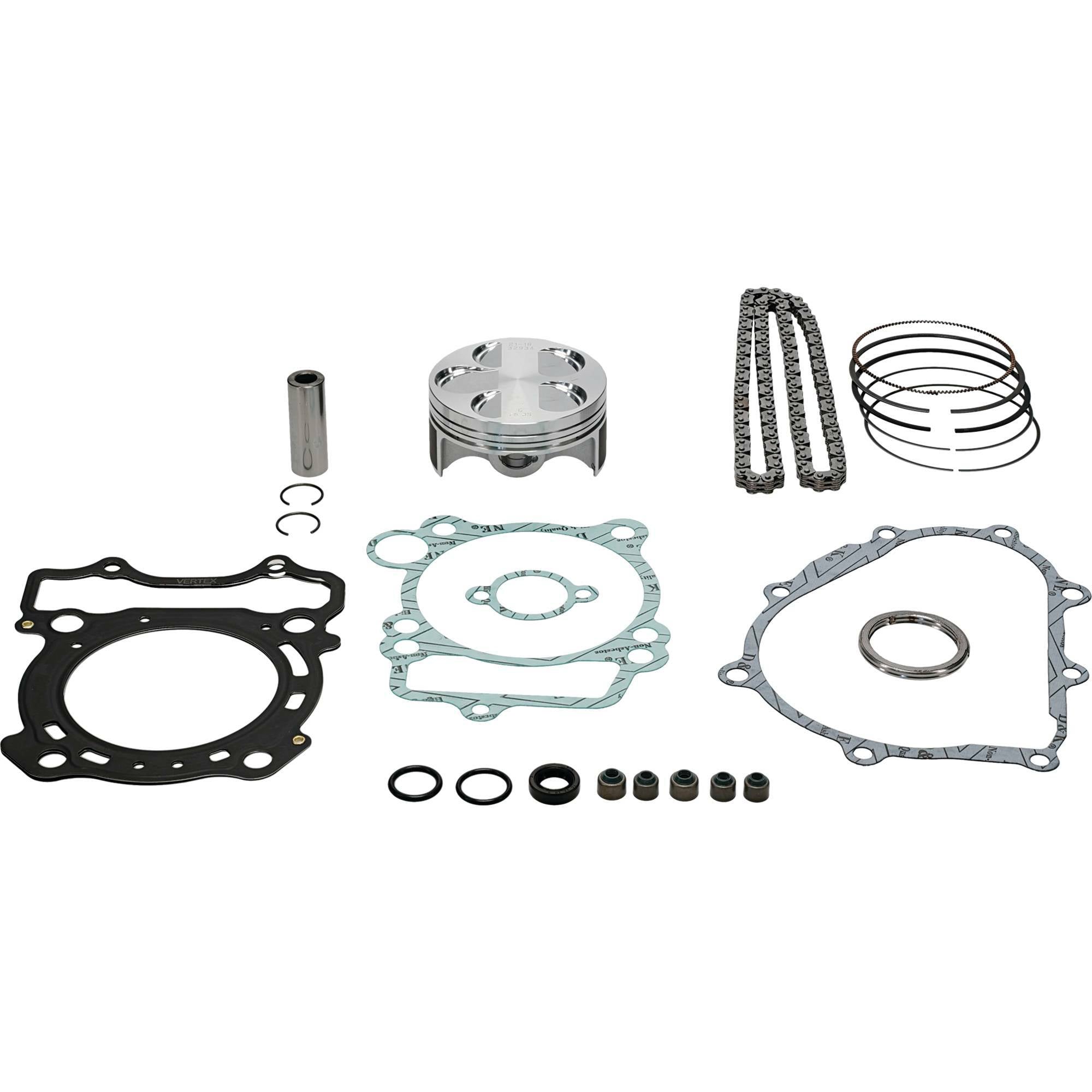 VERTEX Top End Kit Hc 76.95/Std 13.5:1 Yam - Piston kits & Components