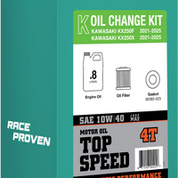 MOTOREX Top Speed Oil Change Kit 0.80l 10w/40 Kaw