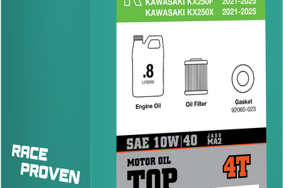 MOTOREX Top Speed Oil Change Kit 0.80l 10w/40 Kaw