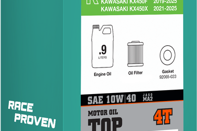 MOTOREX Top Speed Oil Change Kit 0.90l 10w/40 Kaw