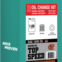 MOTOREX Top Speed Oil Change Kit 1.08l 10w/30 Hon