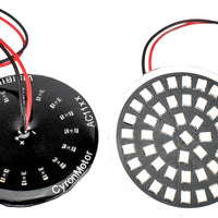 Cyron Torch Hd Turn Sig Led Inserts 2’’ 1157 Red - Harddrive Products