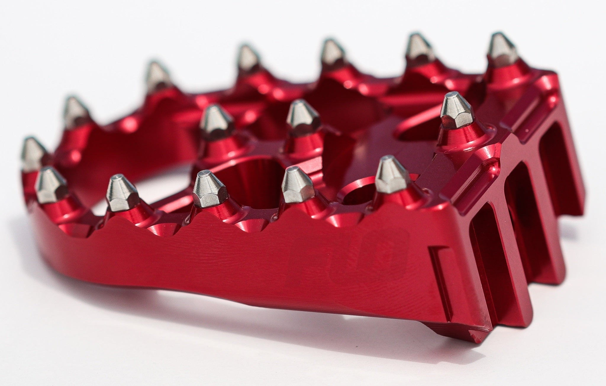 Flo Motorsports Touring Brake Pedal Tip Bronze - Red - Harddrive Products