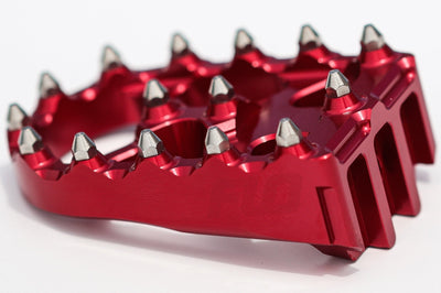 Flo Motorsports Touring Brake Pedal Tip Bronze - Red - Harddrive Products