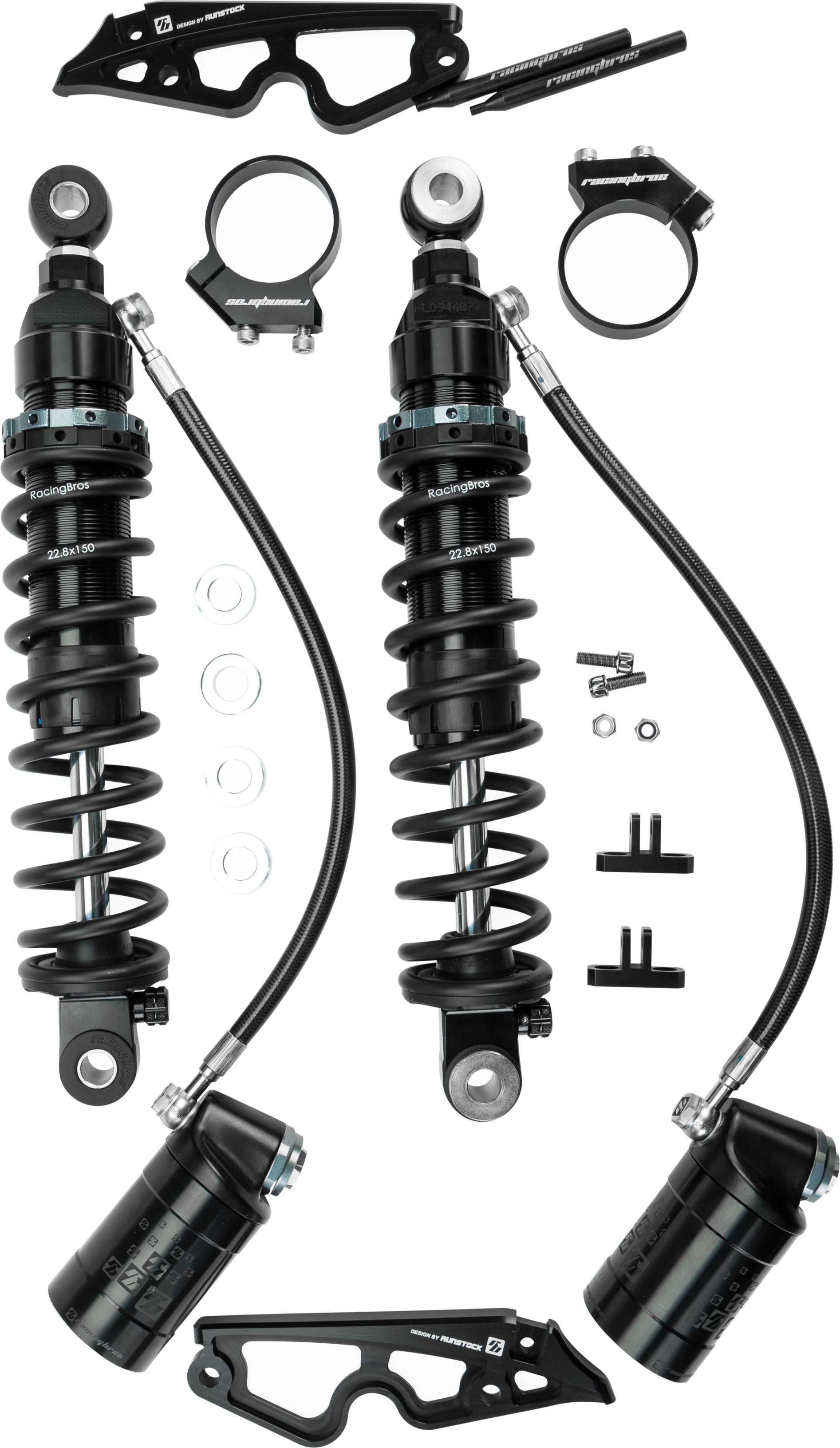 Harddrive Touring Remote Res Shocks 14’’ Hd - Products