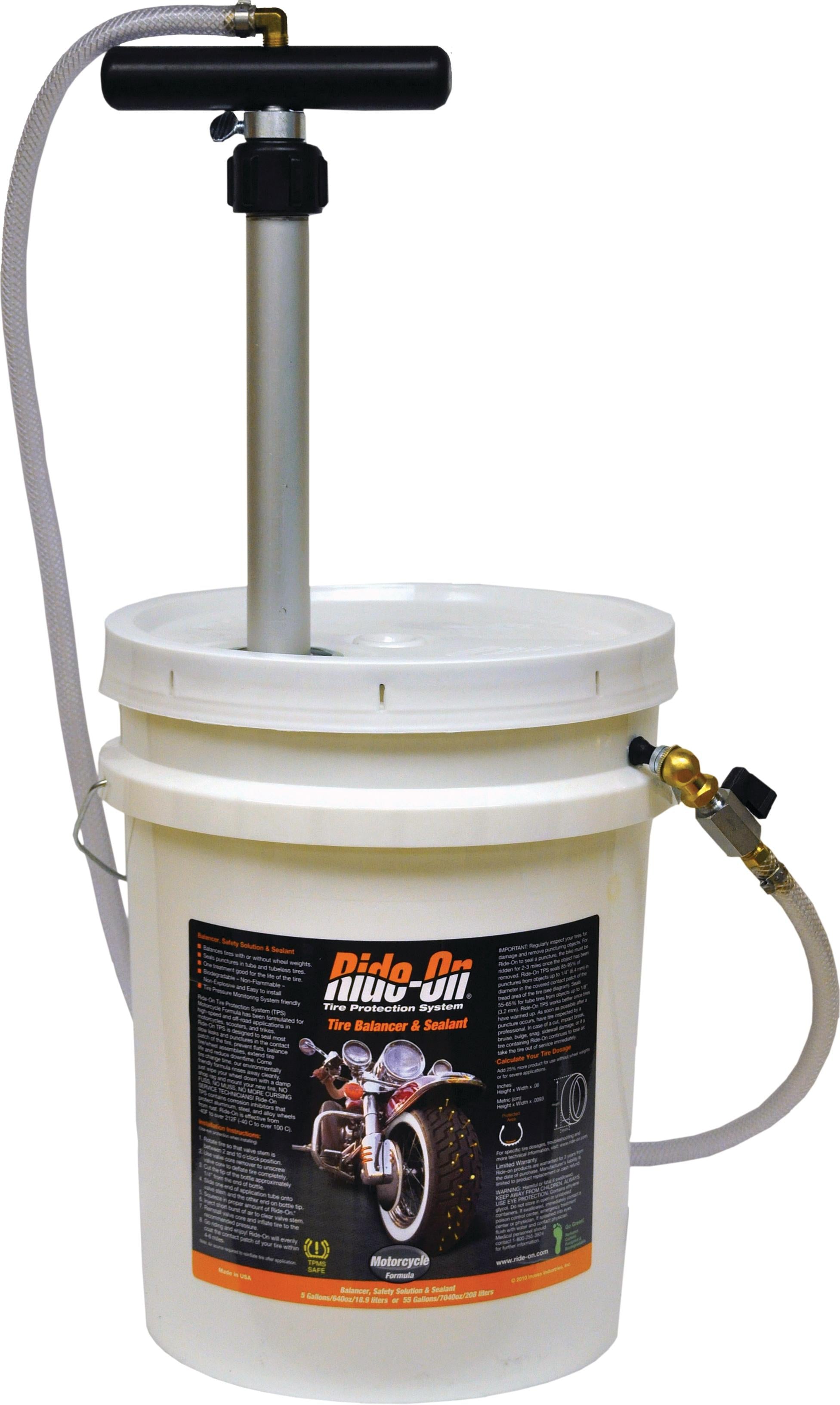 Ride-on Tps Tire Balancer And Sealant 5gal - Harddrive Products