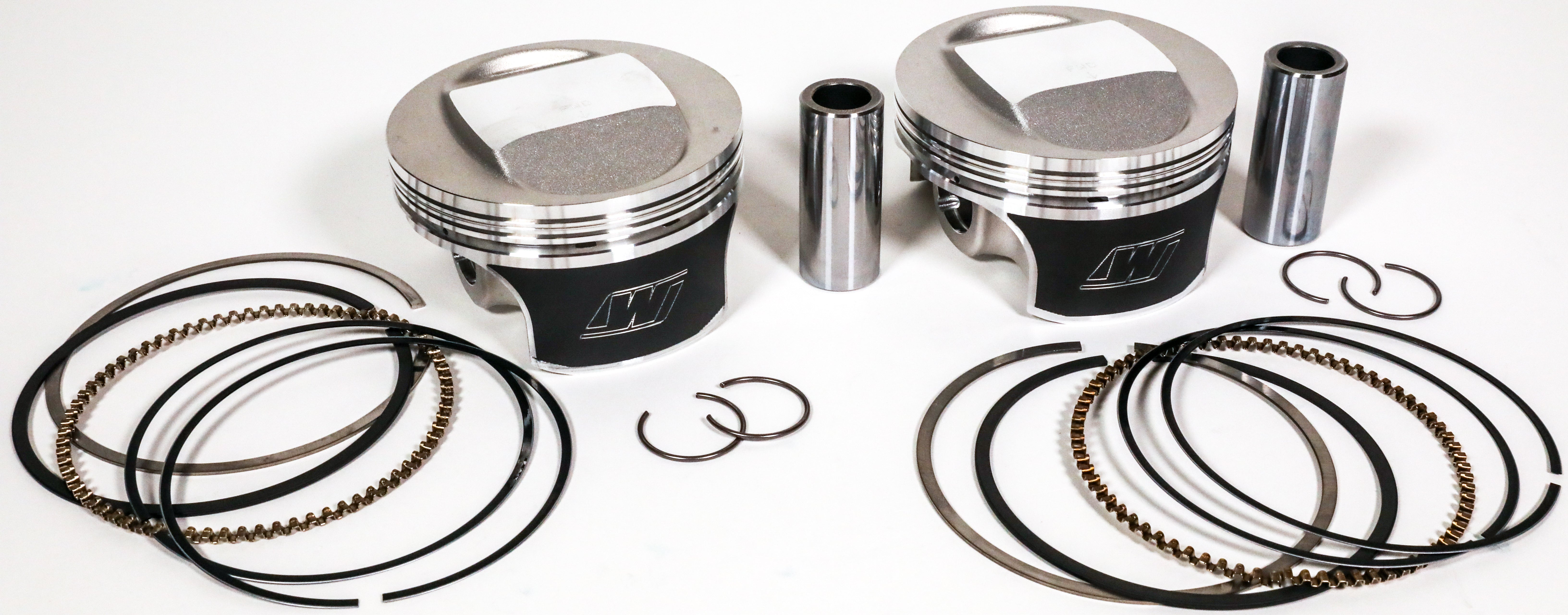 WISECO Tracker Piston Kit 883 To 1200 Evo Sportster 10.5:1 Std - kits & Components