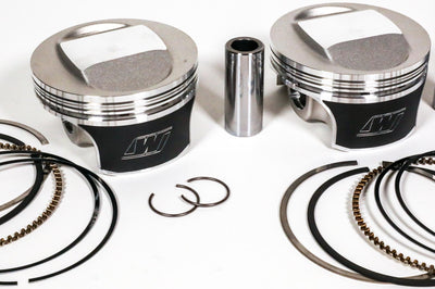 Wiseco Tracker Piston Kit Evo Dome Big Twin 1340 10:1 +.020 - Harddrive Products