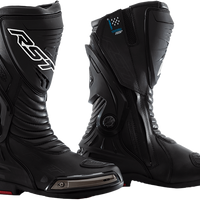 Rst Tractech Evo Iii Sport Ce Boot Black/black Waterproof Sz 14 Black/Black / US 10