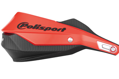 Polisport Trail Blazer Handguards Nardo Grey/black - Red/Black - Offroad Collection