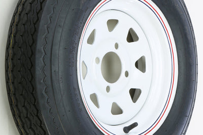 AWC Trailer Tire And Wheel Assembly White - Suspension