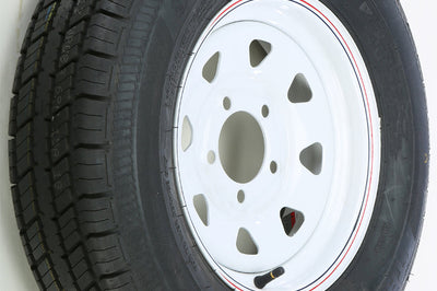 AWC Trailer Tire And Wheel Assembly White - Suspension