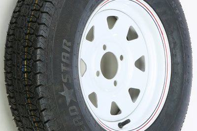 AWC Trailer Tire And Wheel Assembly White - Suspension