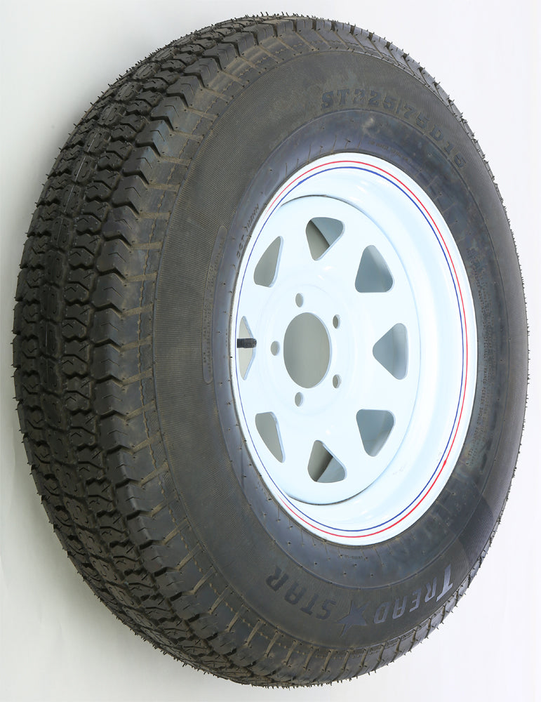 AWC Trailer Tire And Wheel Assembly White - Suspension