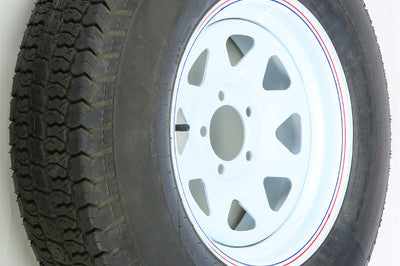 AWC Trailer Tire And Wheel Assembly White - Suspension