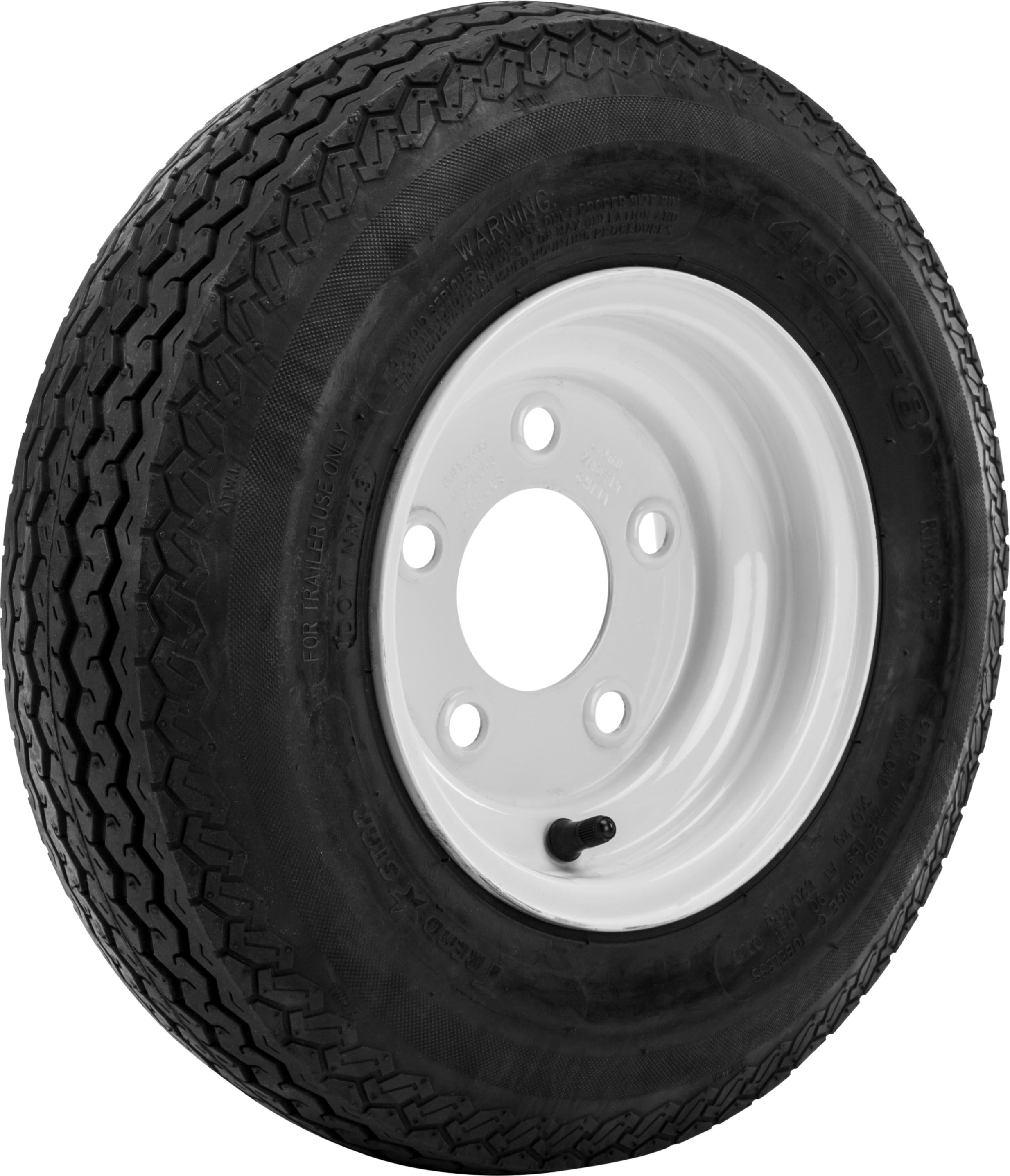 Awc Trailer Tire And Wheel Assembly White - Watercraft Collection
