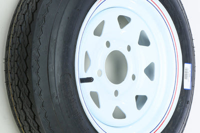 Awc Trailer Tire And Wheel Assembly White - Watercraft Collection