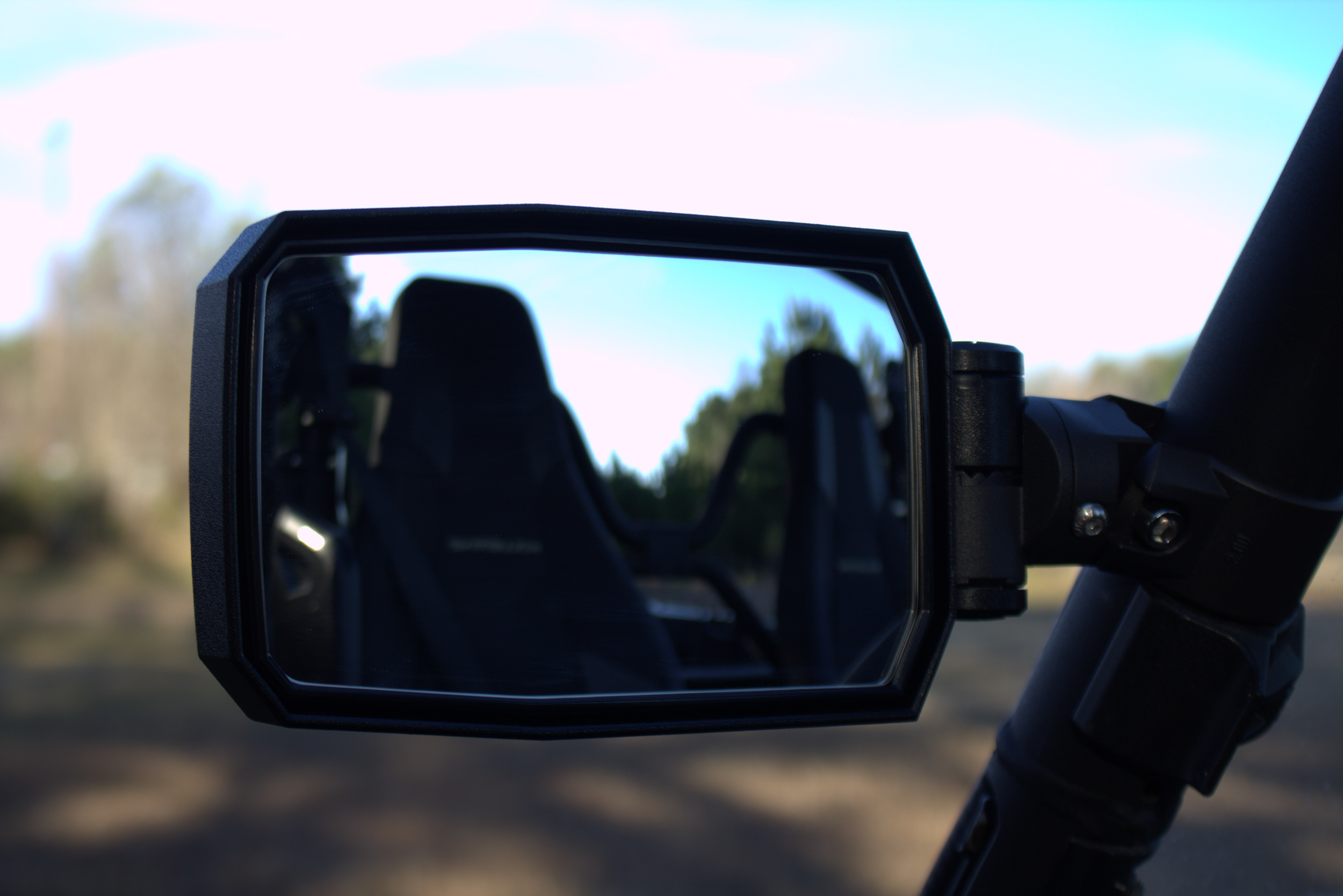 SEIZMIK Trailrider Side Mirrors 2.00 Roll Bar