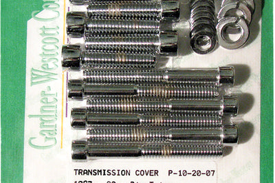 Gardnerwestcott Transmission Side Cover Set 87-06 Big Twin 5 Speed Models