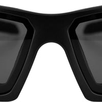 Bobster Tread Sunglasses Matte Black W/clear Lens Removable Foam - Harddrive Products