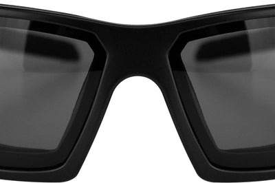 Bobster Tread Sunglasses Matte Black W/clear Lens Removable Foam - Harddrive Products