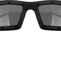 Bobster Tread Sunglasses Matte Black W/clear Lens Removable Foam - Harddrive Products