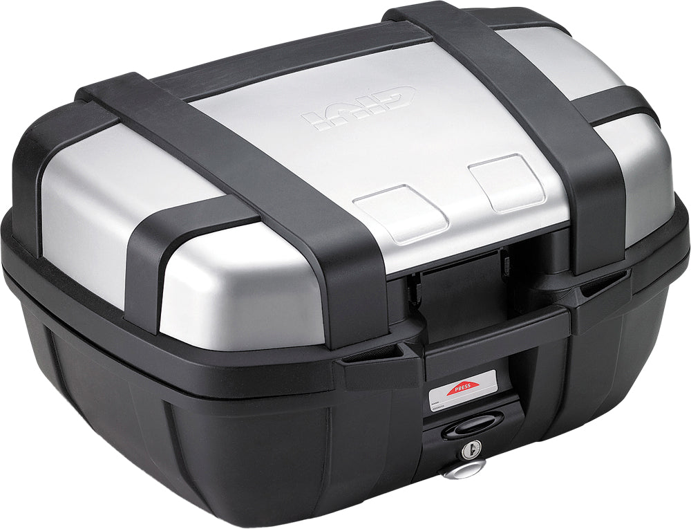 Givi Trekker Side Cases 46l 20.7x12.2x16.2’’ Pair Black - Silver/Black - Street Collection