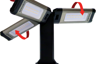 Stkr Tri-mobile Work Light 2000 Lumen - Watercraft Collection